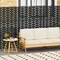 Metal Privacy Screen 72 x 48 Inch Freestanding Fence Panel Indoor Outdoor-Black